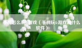 手机怎么玩fc游戏（手机玩fc游戏用什么软件）